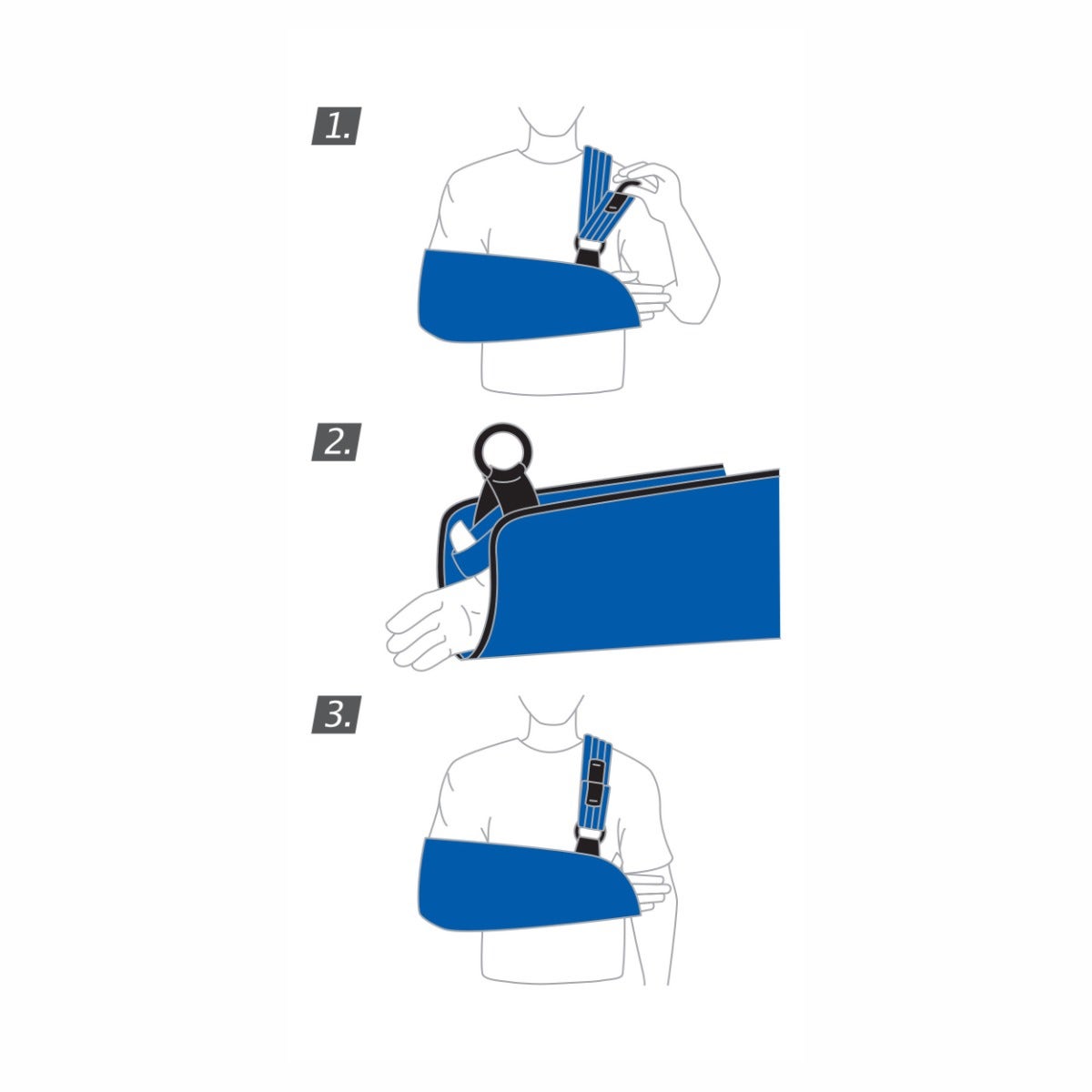 Actimove Mitella Eco Supporto Reggibraccio A Busta Taglia L-4
