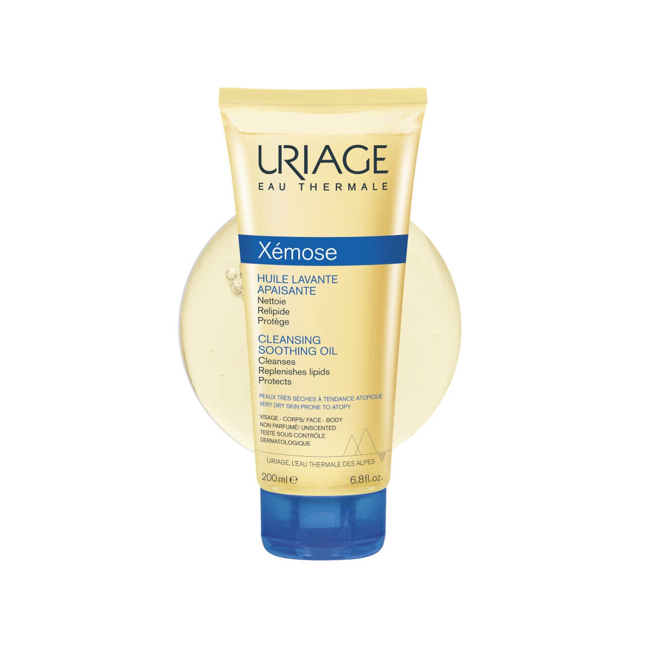 Uriage Xemose Olio Detergente Lenitivo 200ml-11