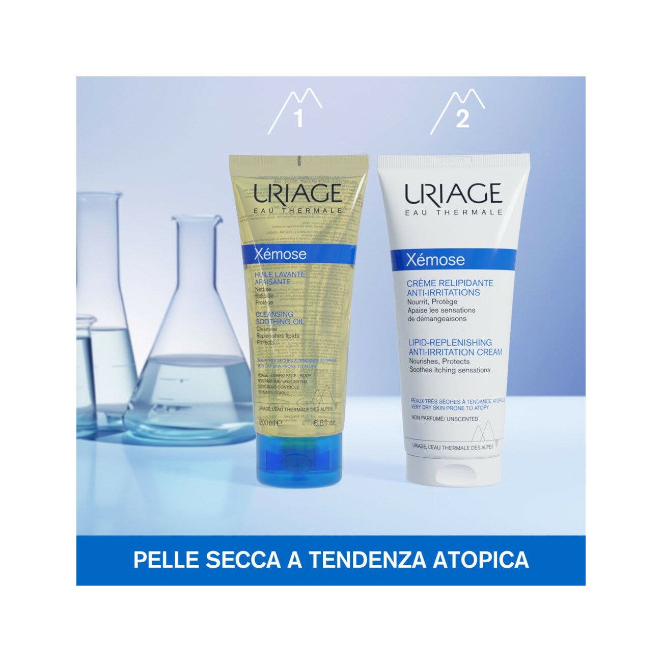 Uriage Xemose Olio Detergente Lenitivo 200ml-10