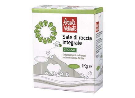 Baule Volante Sale Di Roccia Integrale Grosso 1kg-1