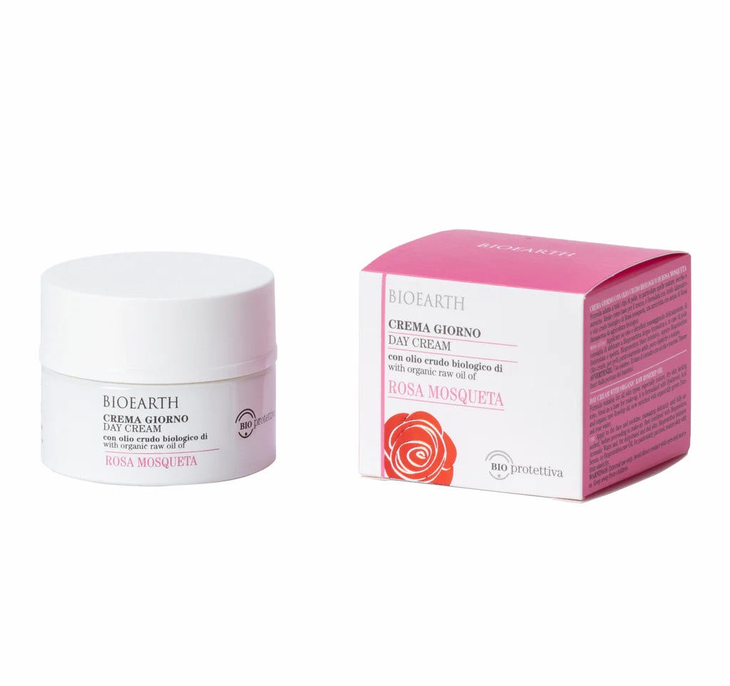 Bioearth Crema Giorno Rosa Mosqueta 50ml-1