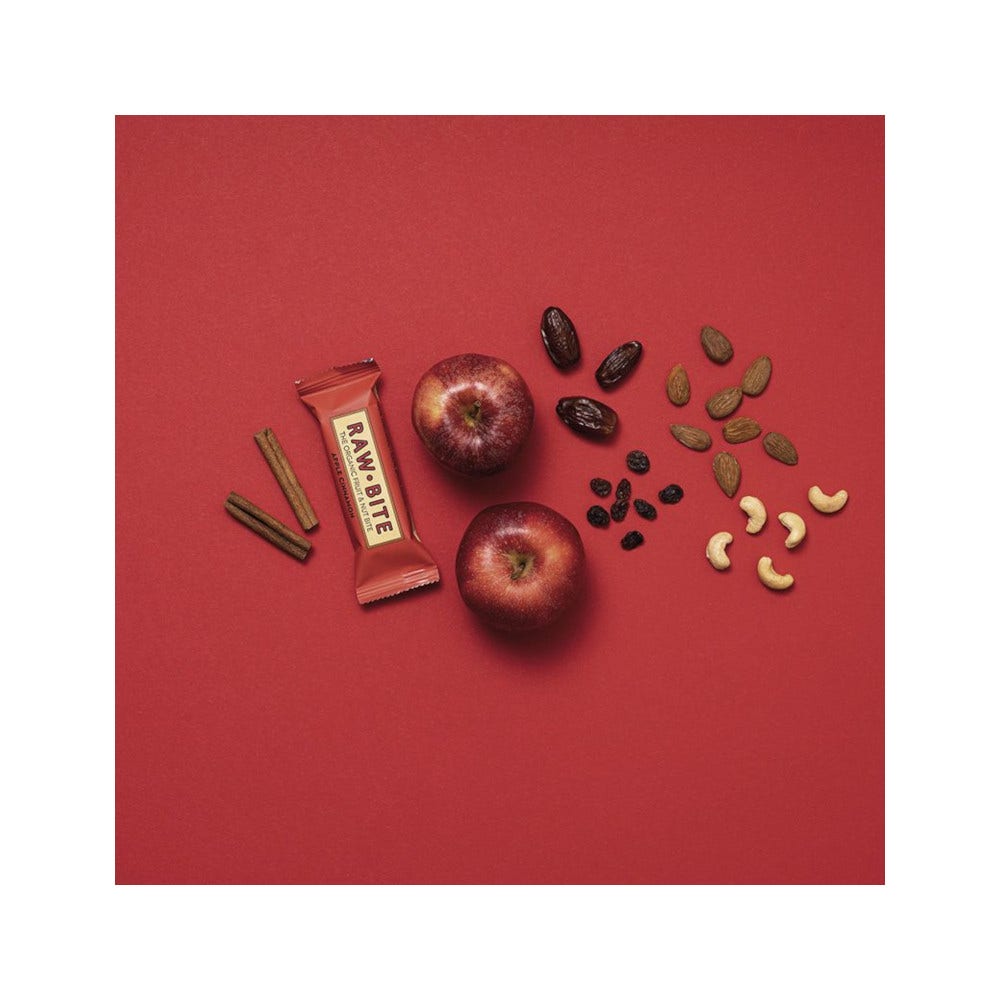 Raw Bite Barretta Mela/Cannella 50g-2