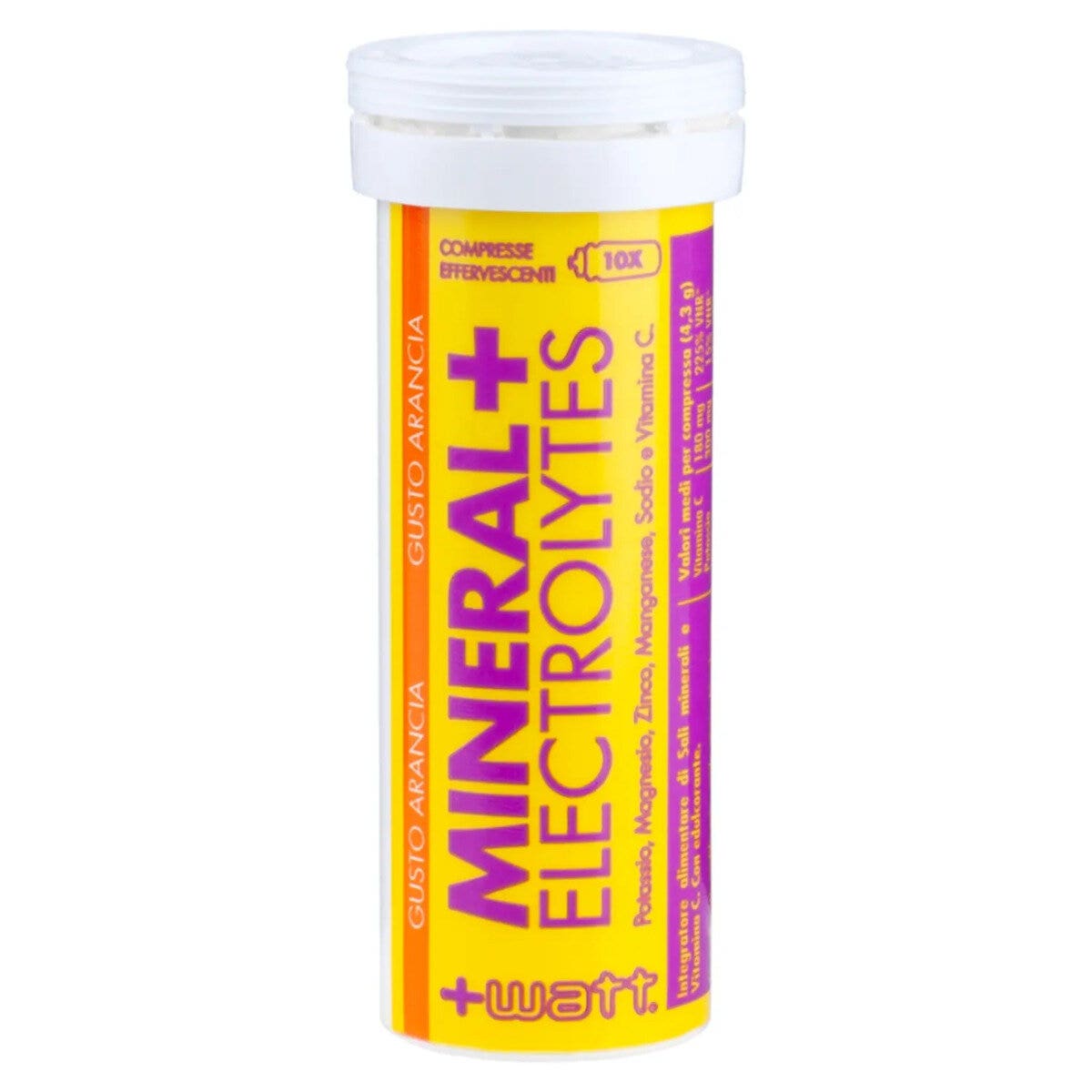 +Watt Mineral+ Electrolytes 10 Compresse Effervescenti-2