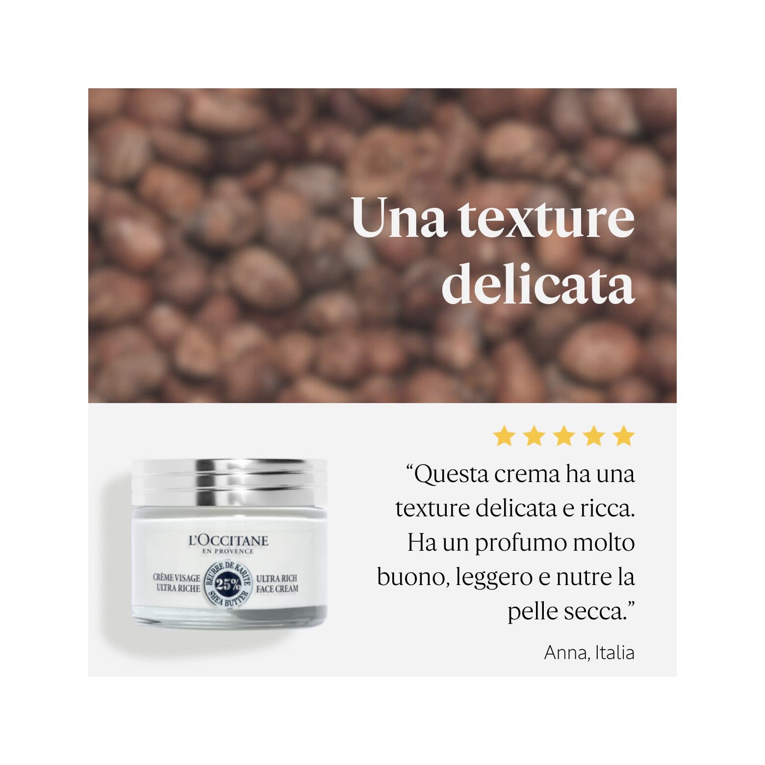 L'Occitane Crema Viso Ultra Ricca Karitè 50ml-8