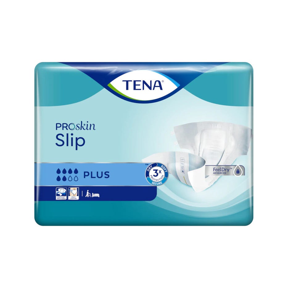 Tena Slip Pannolone Mutandina Incontinenza Plus Large 30 Pezzi-3