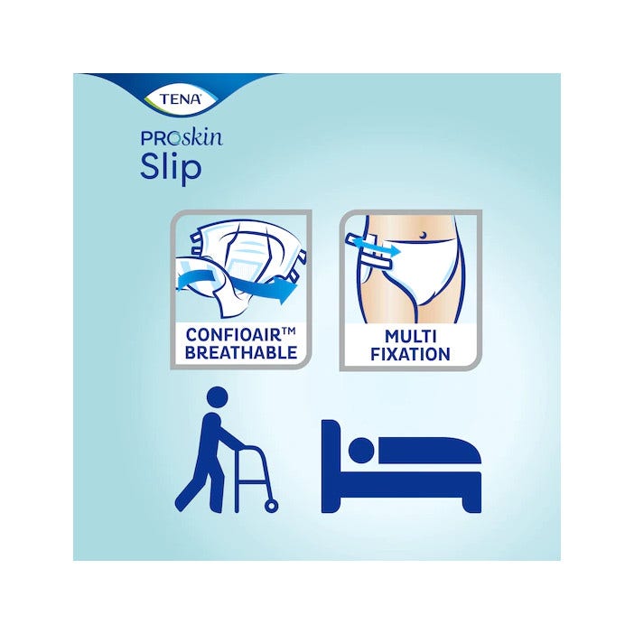 Tena Slip Pannolone Mutandina Incontinenza Plus Large 30 Pezzi-5