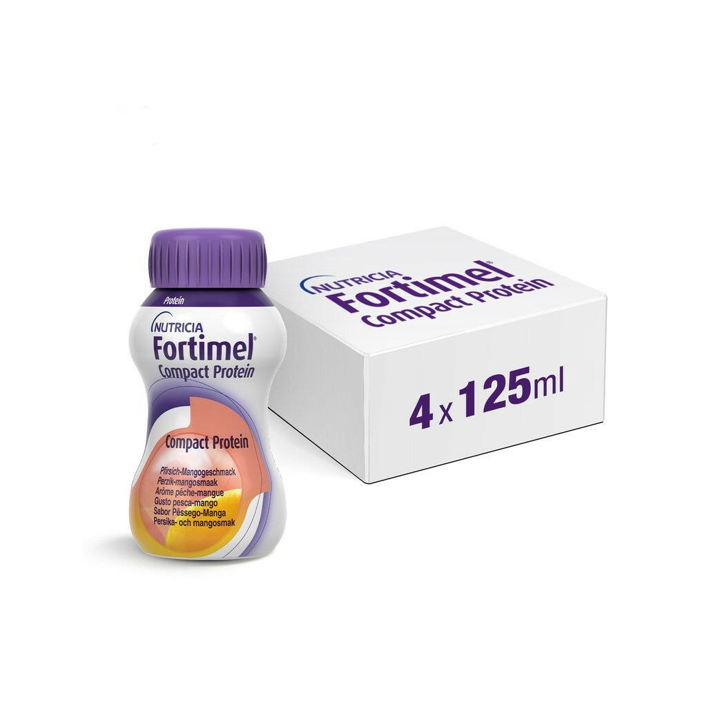 Fortimel Compact Protein Pesca e Mango 4x125ml-2