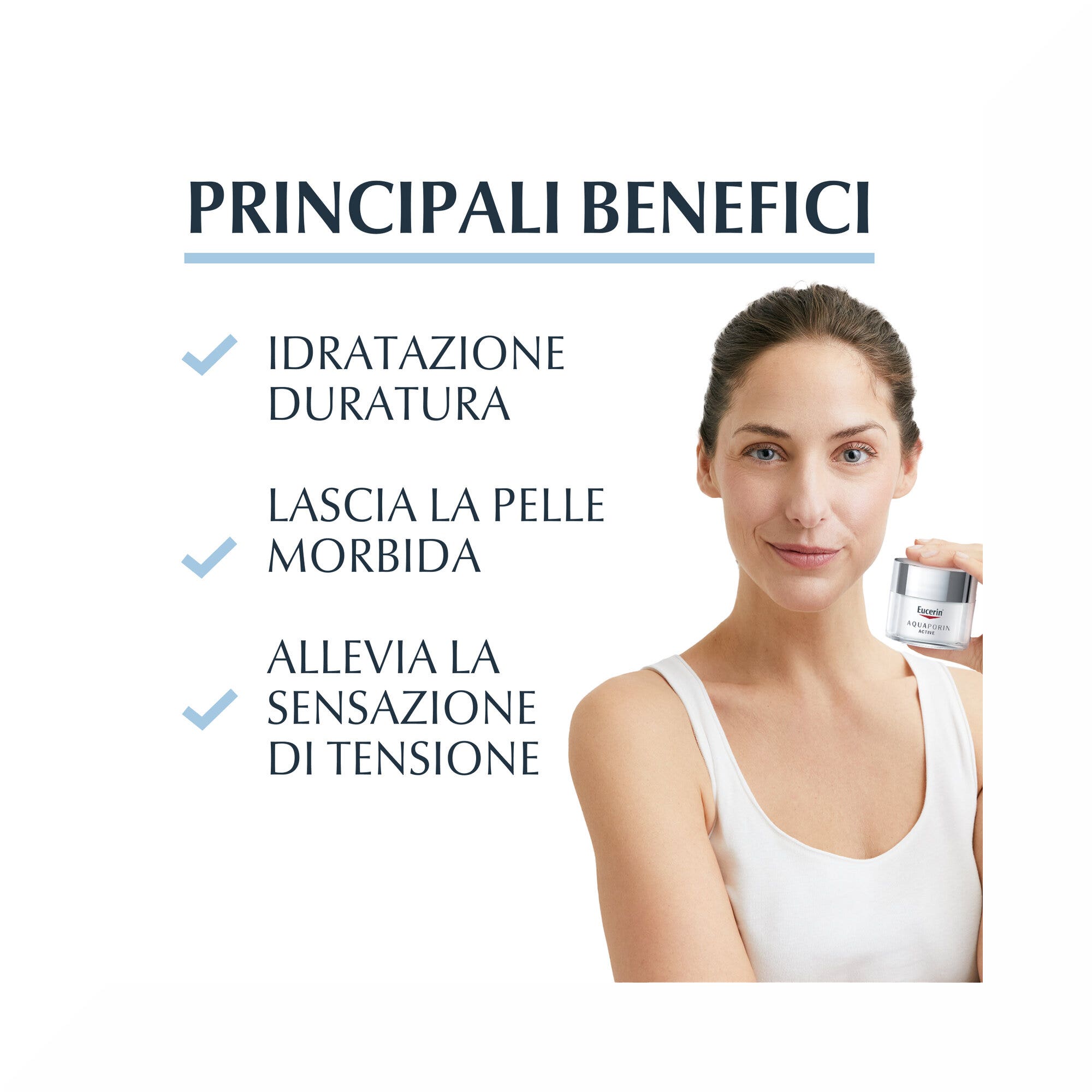 Eucerin Aquaporin Active Pelli Secche crema viso 40ml-2