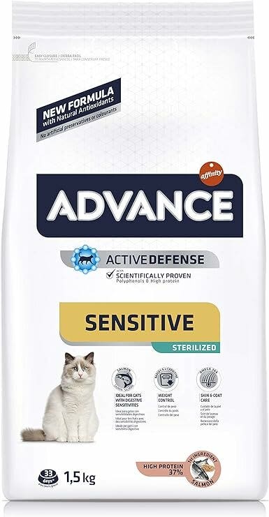 Advance Sterilized Cibo per Gatti Sterilizzati Adulti 1.5kg-1