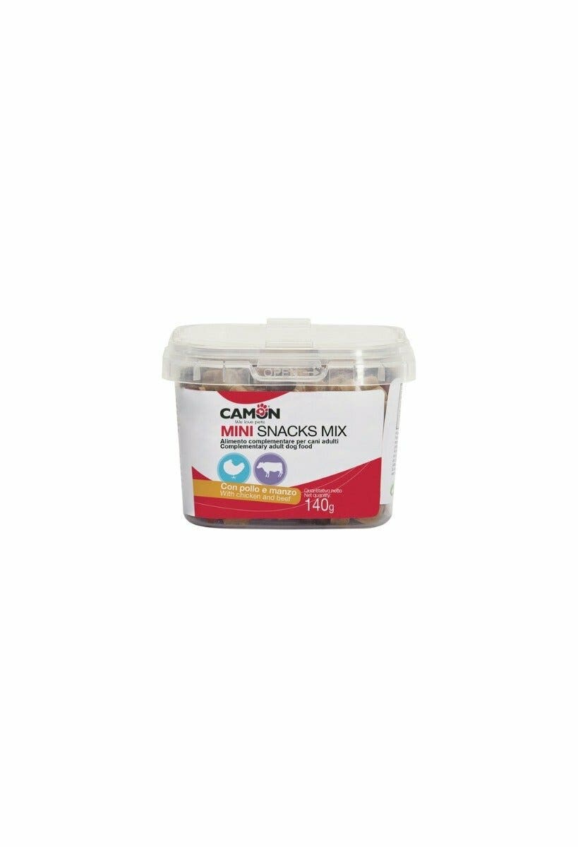 Camon Snack Box Mini Bones Mix Snack Per Cani 140g-4