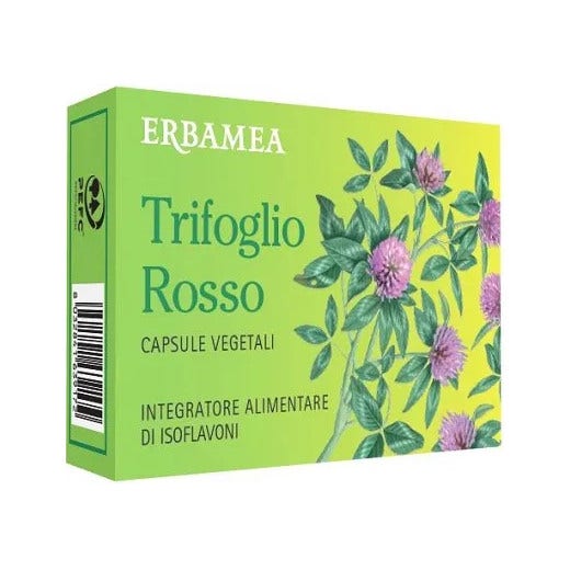 Erbamea Trifoglio Rosso 30 Capsule Vegetali 15g-2