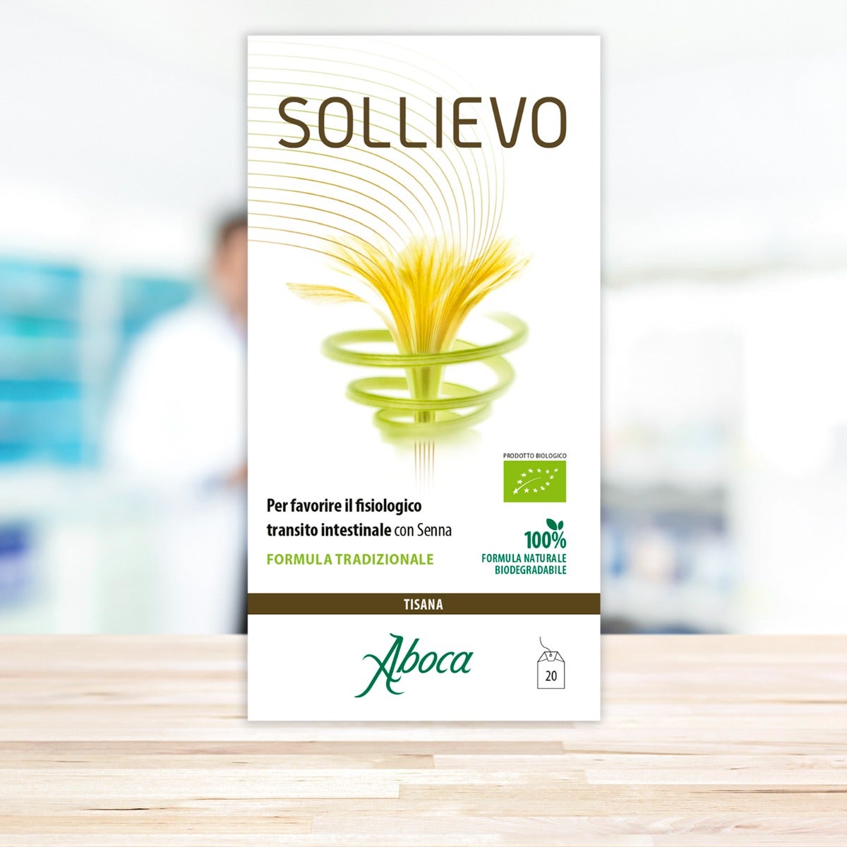 Aboca Sollievo Bio Tisana  Benessere Naturale 20 Filtri 44g-7