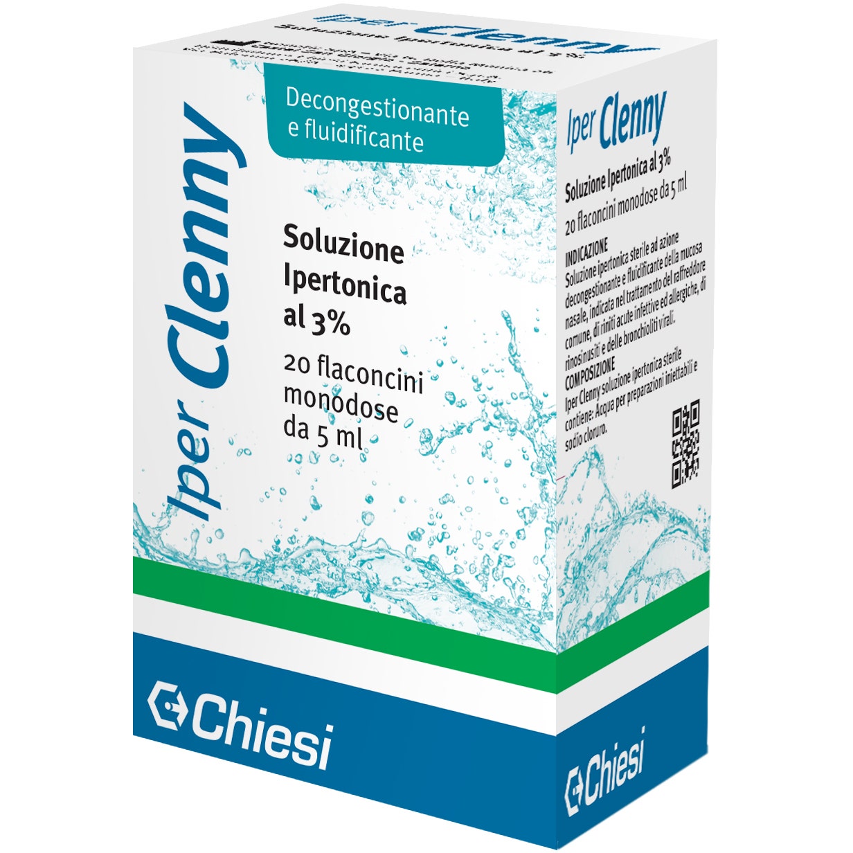 Iper Clenny Soluzione Ipertonica Monodose 20 Flaconcini Da 5ml  - 5