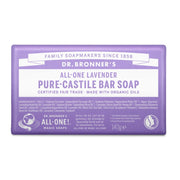 Dr. Bronner's Puro Sapone Solido Bio Lavanda 140g-1