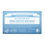 Dr. Bronner's Puro Sapone Solido Bio Senza Profumo 140g-1