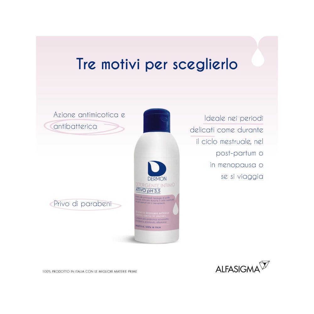 Dermon Detergente Intimo Attivo 250ml-11