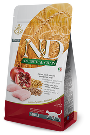 Farmina N&D Ancestral Grain Pollo E Melograno Gatti Adulti Sacco 1,5kg-1