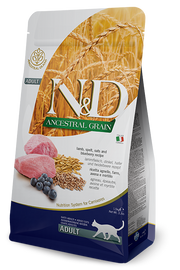 Farmina N&D Ancestral Grain Selection Agnello E Mirtillo Gatti Adulti Sacco 1,5kg-2
