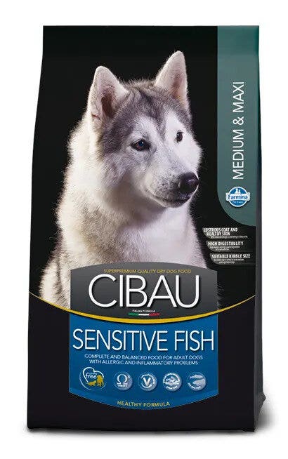 Cibau Sensitive Fish Medium & Maxi Cibo Secco Per Cani Adulti Sacco 12Kg-3