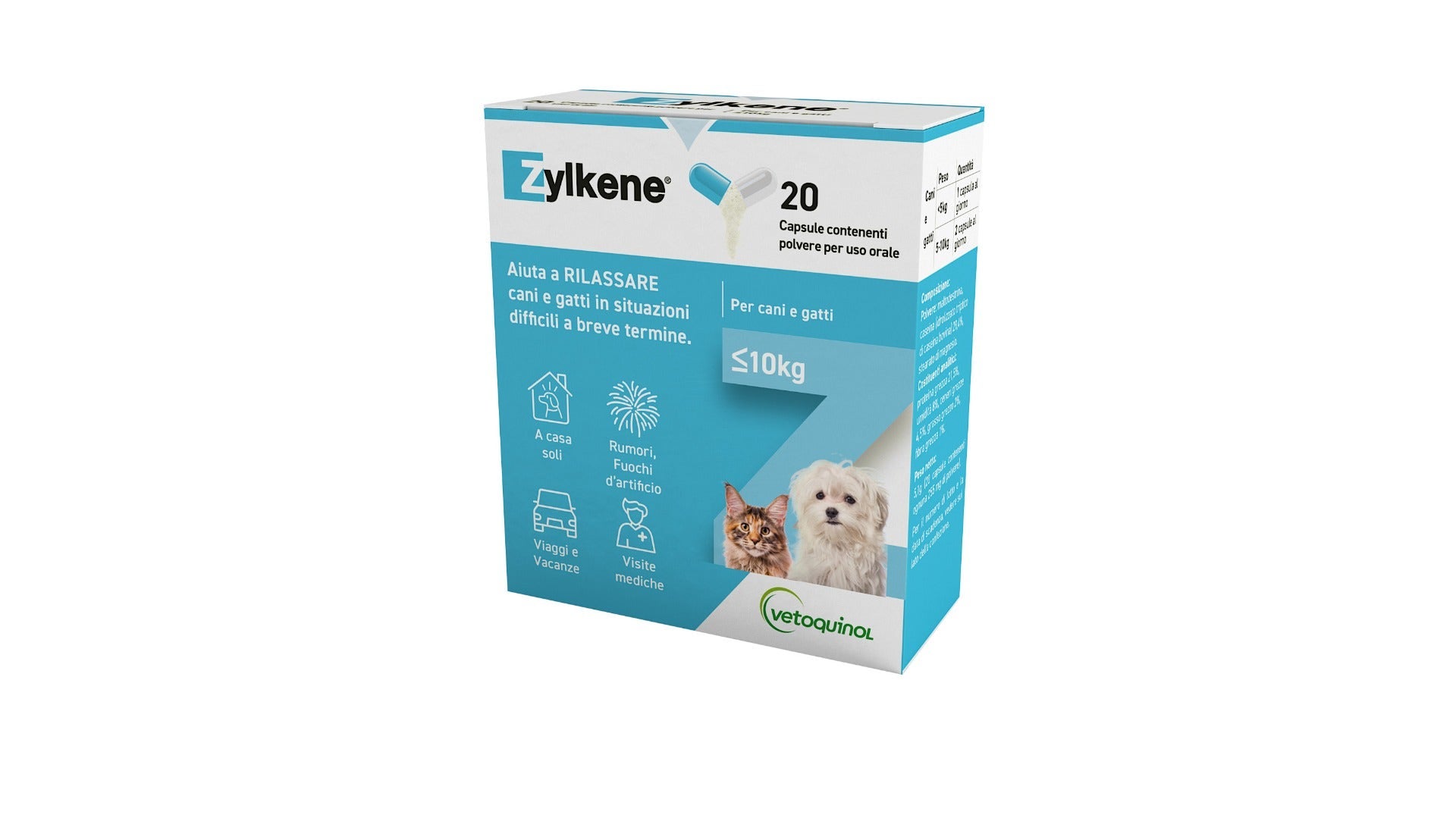 Zylkene Cani/Gatti 20 Capsule 75mg-4