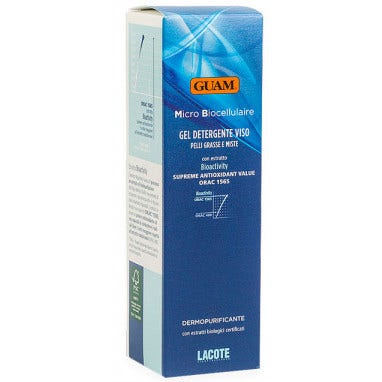 Guam Micro Biocellulaire Gel Detergente Pelli Grasse 50ml  - 2