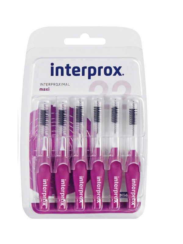 Interprox Maxi Scovolino Spazi Interdentali 2.2mm Blister 6 Pezzi-4