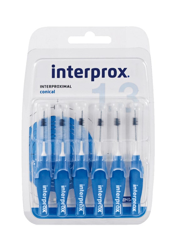 Interprox Conical Scovolino Spazi Interdentali 1,3mm Blister 6 Pezzi-4