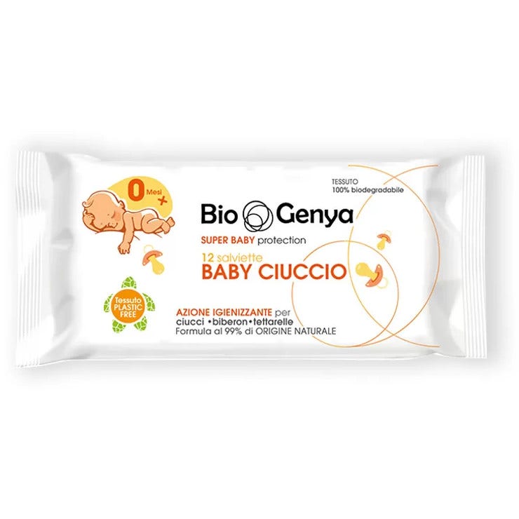 Biogenya Baby Ciuccio Salviette 12 Pezzi-3