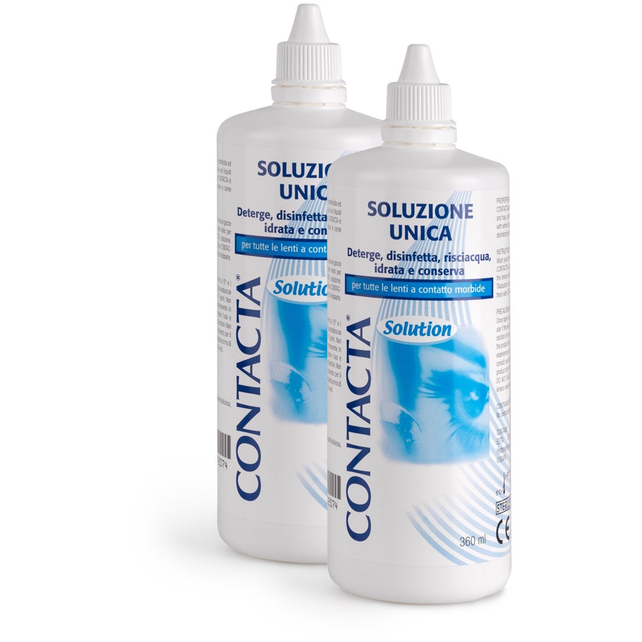 Contacta Soluzione Unica Lenti A Contatto 2x360ml  - 2