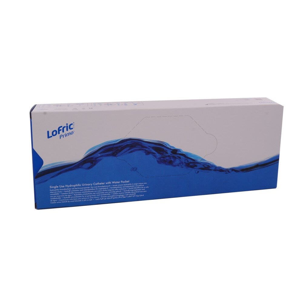LoFric Primo Catetere Uomo Autolubrificante Monouso CH12 40cm 30 Pezzi-1