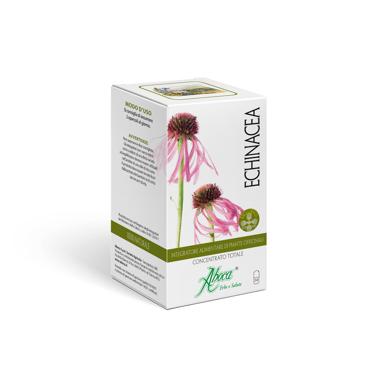 Aboca Echinacea Concentrato Totale 50 opercoli-3