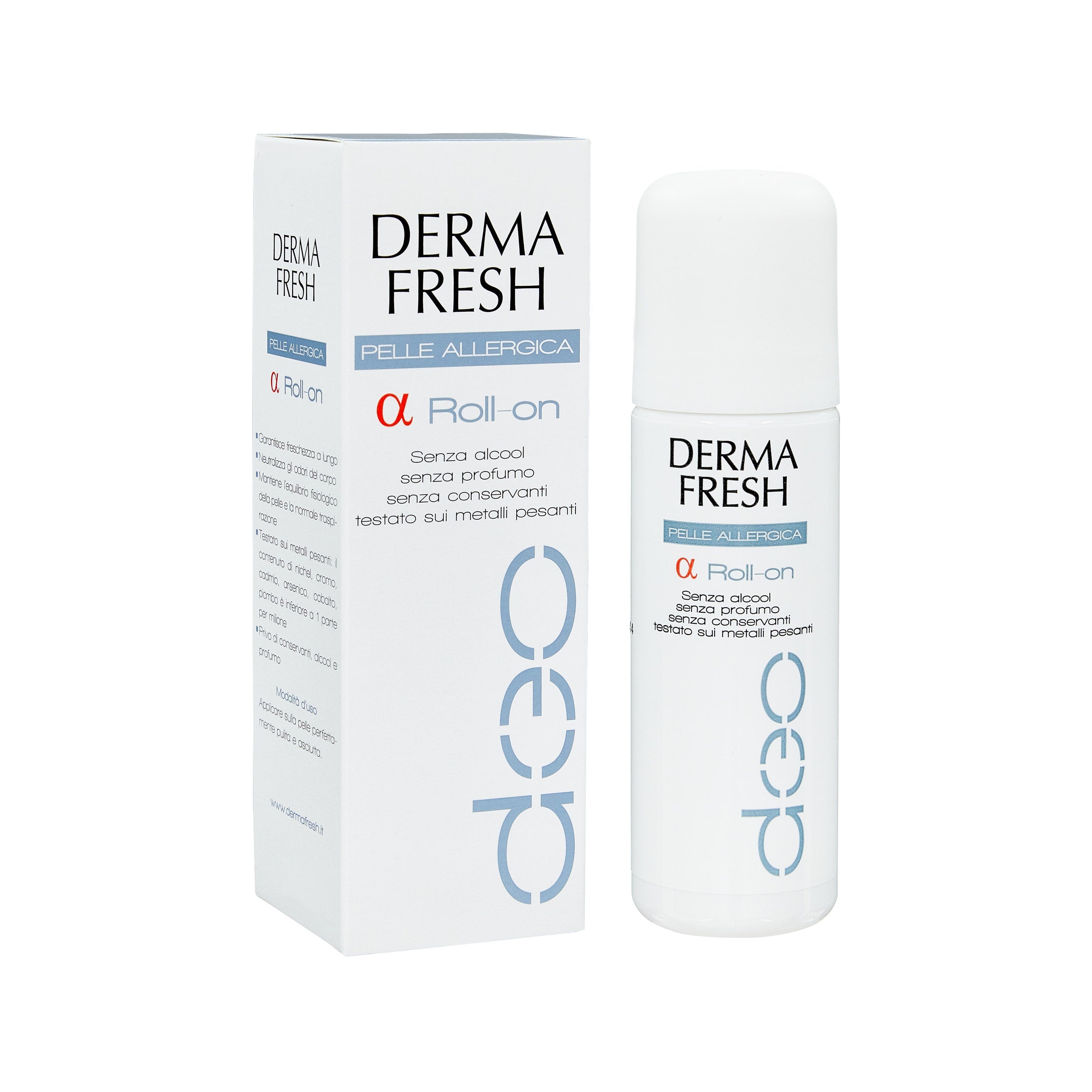 Dermafresh Deodorante Pelli Allergiche Roll On 75ml  - 3