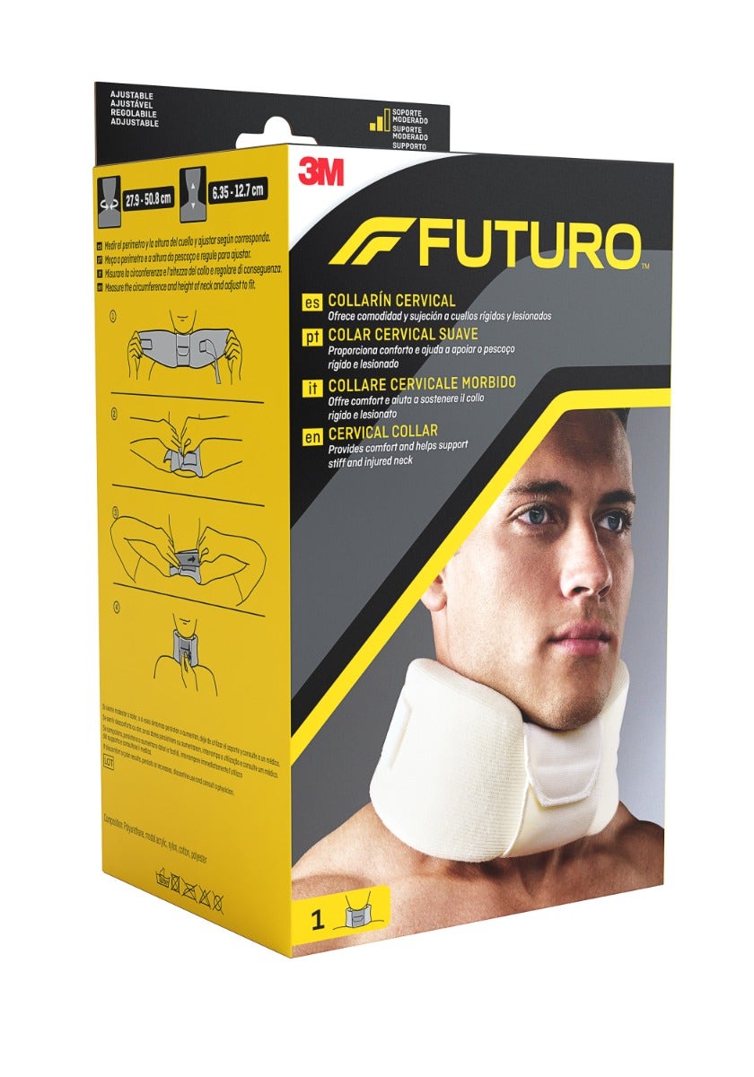 Futuro Collare Cervicale Morbido Regolabile-4