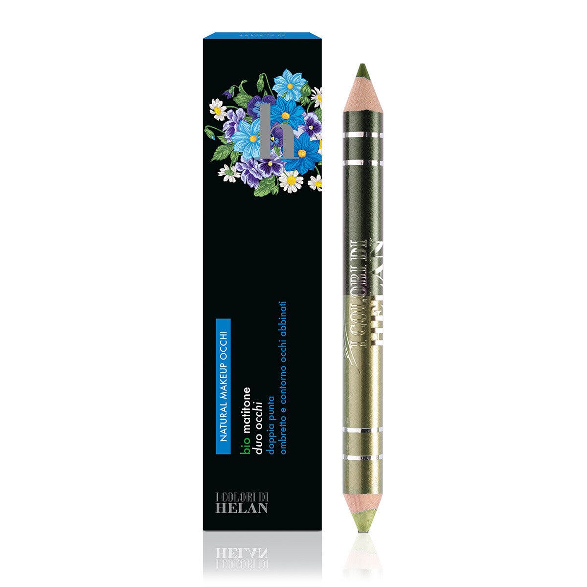 Helan I Colori Bio Matitone Duo Giada Verde Muschio 1 Pezzo-3