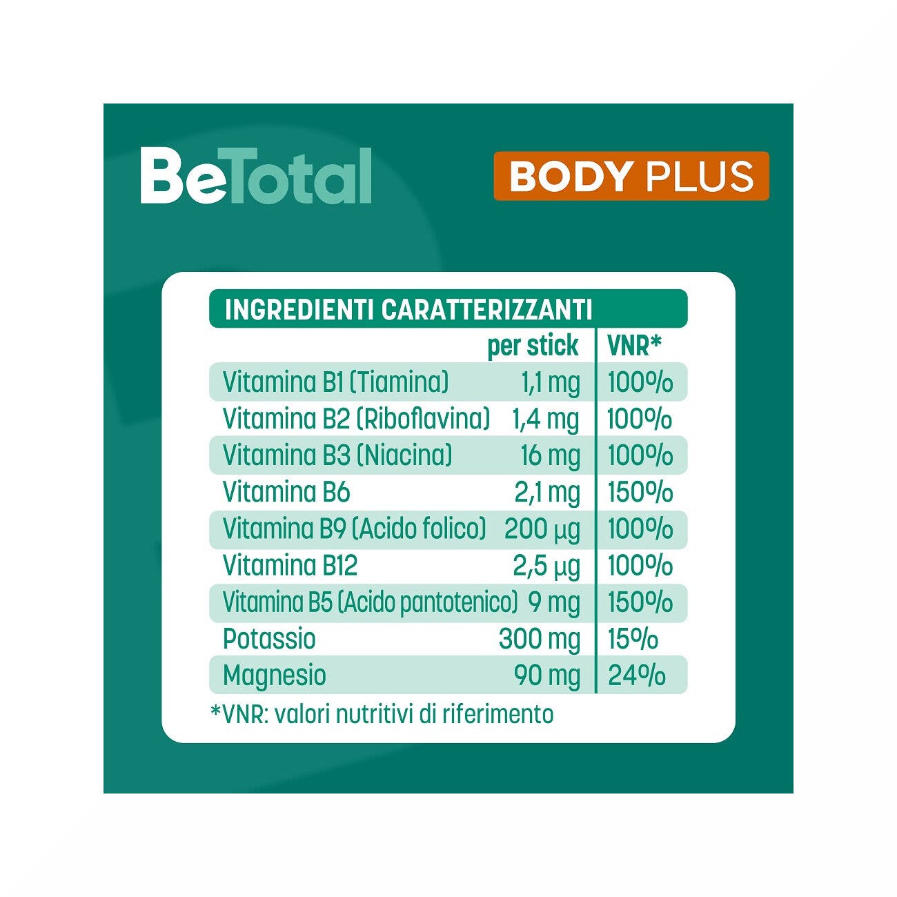 Be-Total Body Plus: Integratore Magnesio, Potassio e Vitamina B - 20 Bustine-7