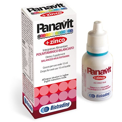 Panavit +Zinco Gocce 15ml-3