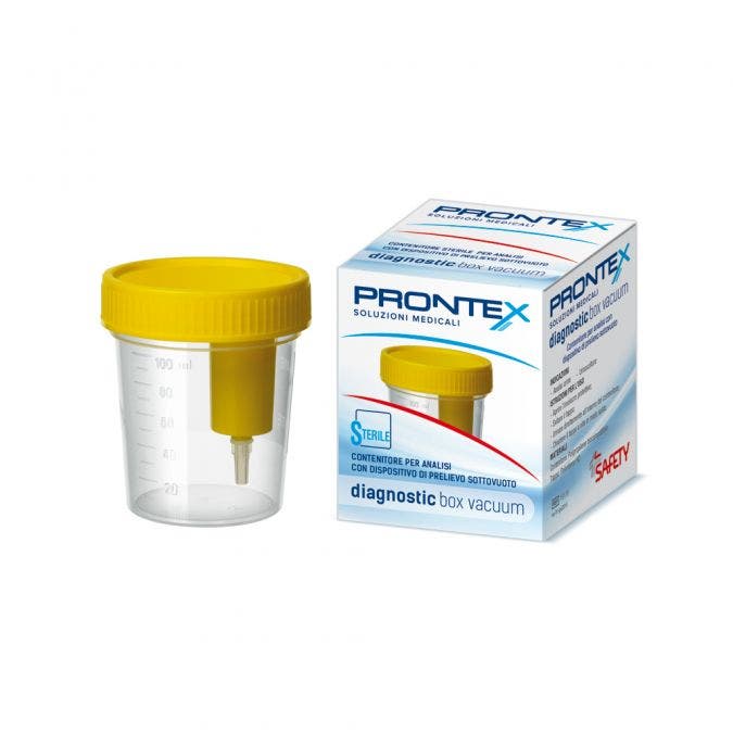Prontex Diagnostic Box Vacuum System Contenitore Urina Sterile 1 Pezzo-1