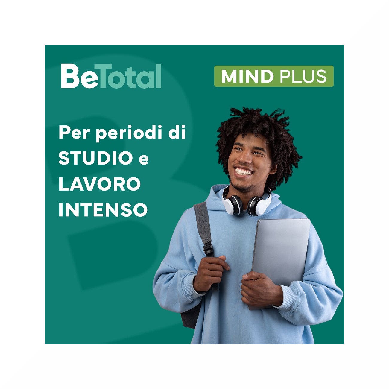Be-Total Mind Plus Integratore Alimentare Vitamina B Fosfoserina Glutammina Stanchezza Mentale 20 Bustine-4