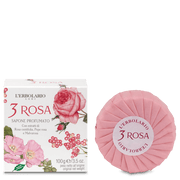 L'Erbolario Sapone 3 Rosa 100g-2