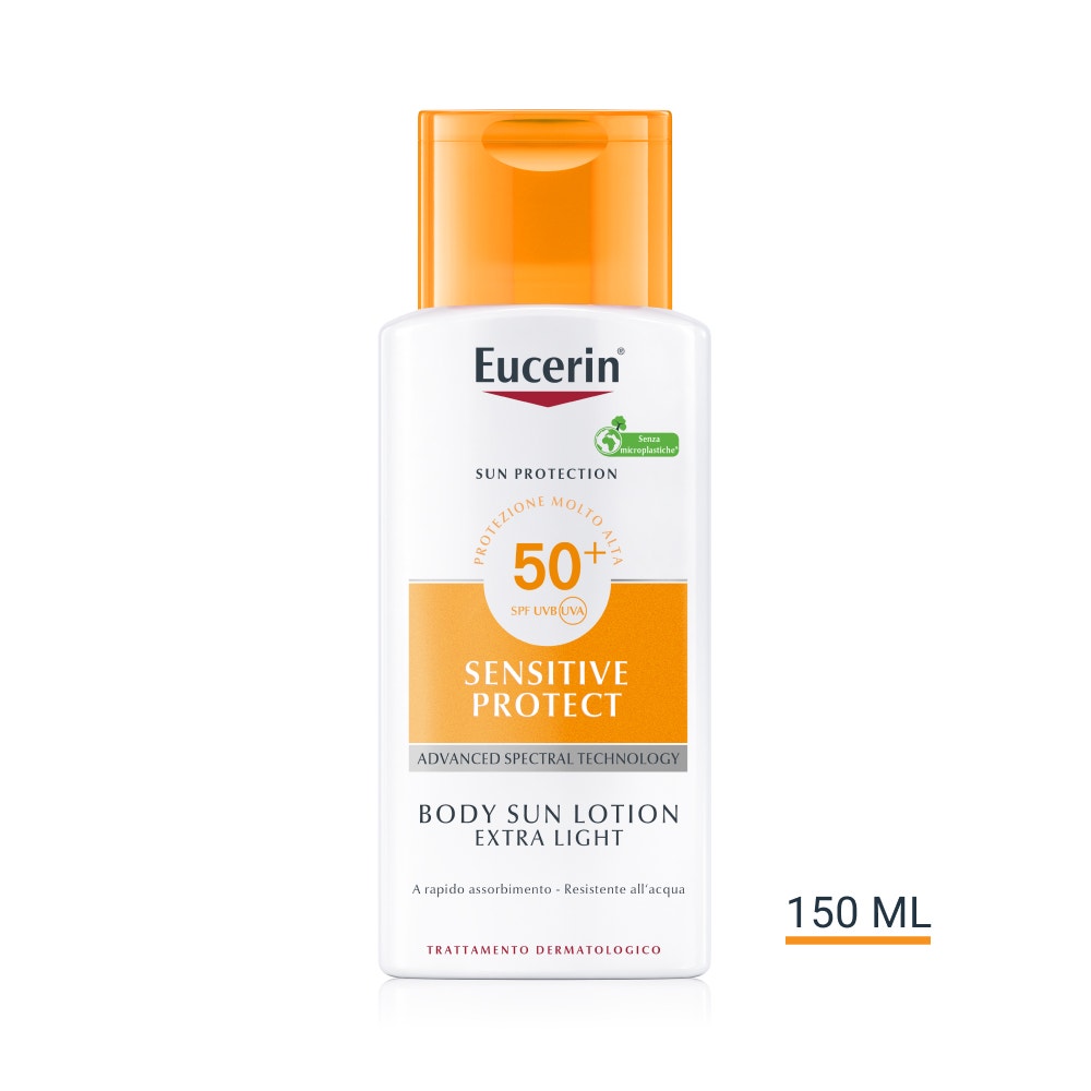 Eucerin Sunsensitive Protect Sun Lotion Extra Light SPF 50+ crema sun 150ml-9