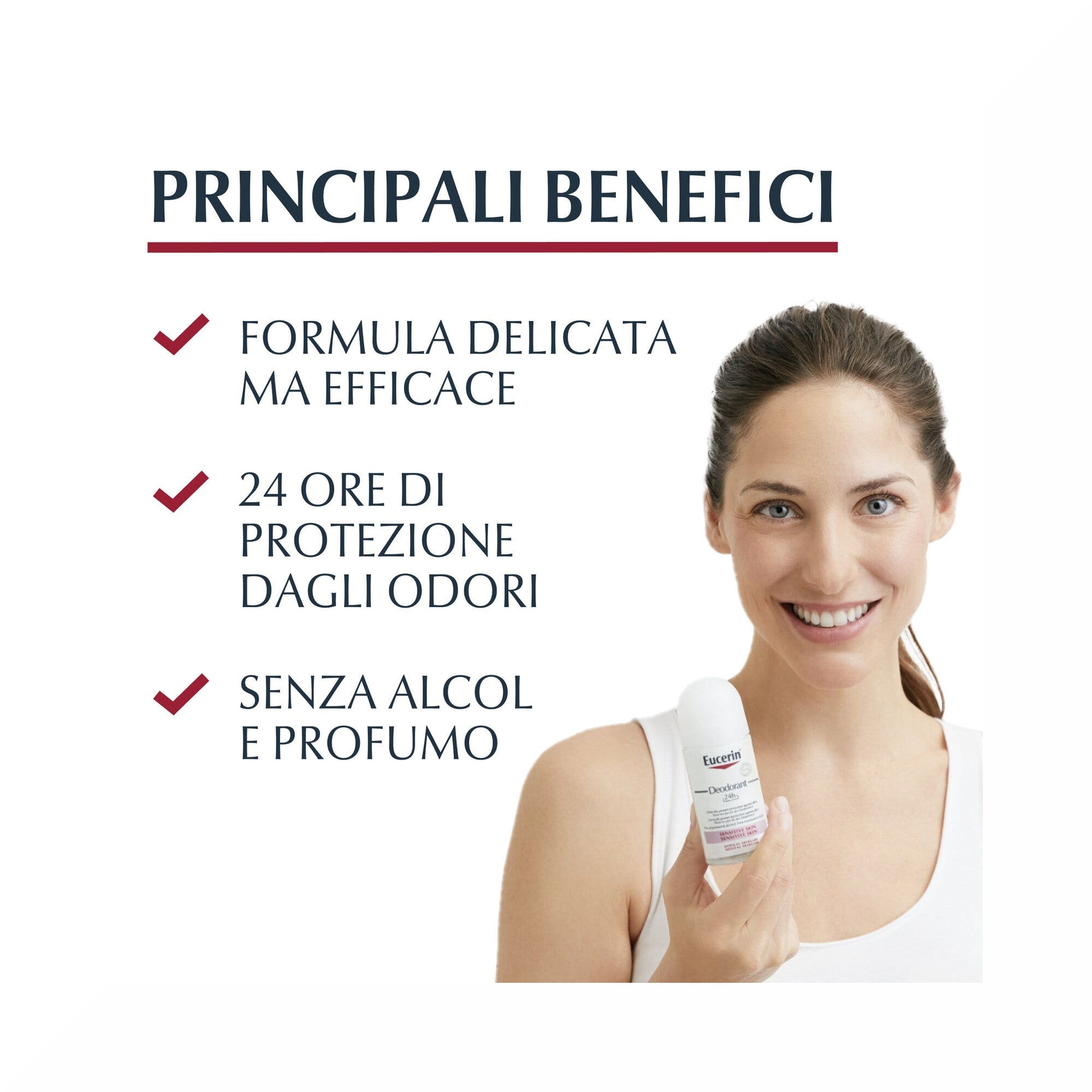 Eucerin Deodorante Roll-On Pelli Sensibili 50ml-2
