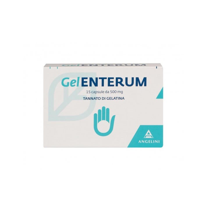 Gelenterum Adulti Tannato Di Gelatina 15 Capsule 500mg  - 2