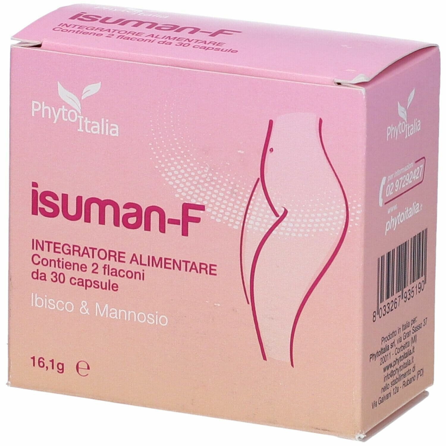 Isuman-F Integratore Alimentare 60 Capsule-1