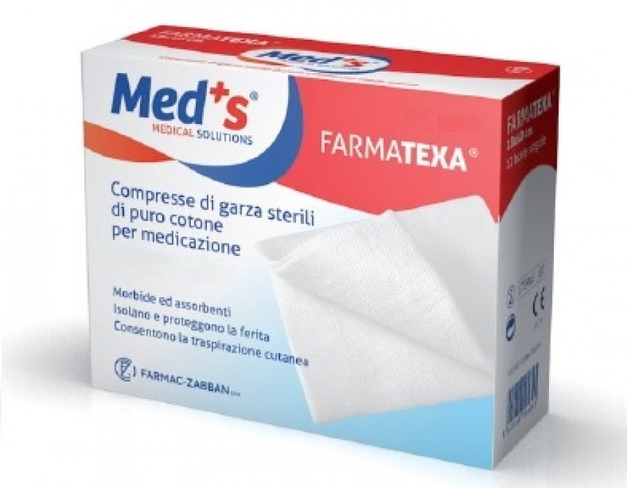 Meds Farmatexa Garza Compressa Idrofila 12/8 10x10 50 Pezzi-4