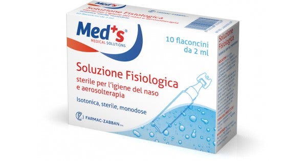 Meds Soluzione Fisiologica Sterile 10 Flaconcini Da  2ml  - 1