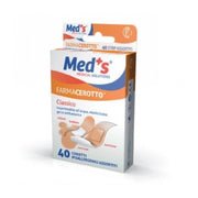 Meds Farmacerotto Strips Poliuretano Ipoallergenico Classico Assortiti 40 Cerotti -3