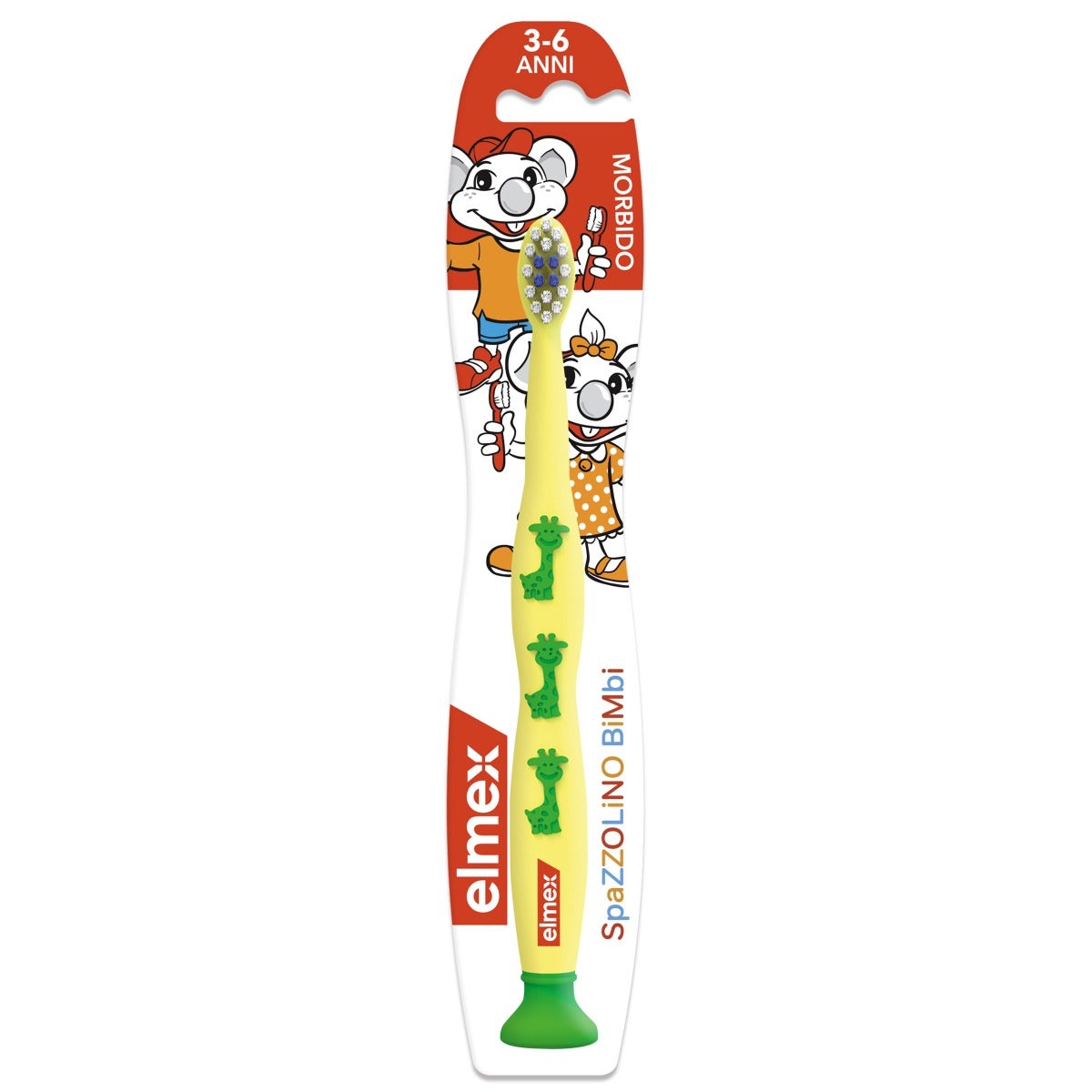 Elmex Bimbi New Spazzolino 3-6 Anni-3