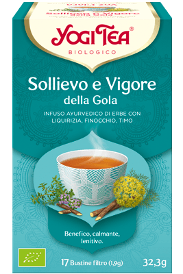 Yogi Tea Sollievo E Vigore Della Gola 32,3g-1