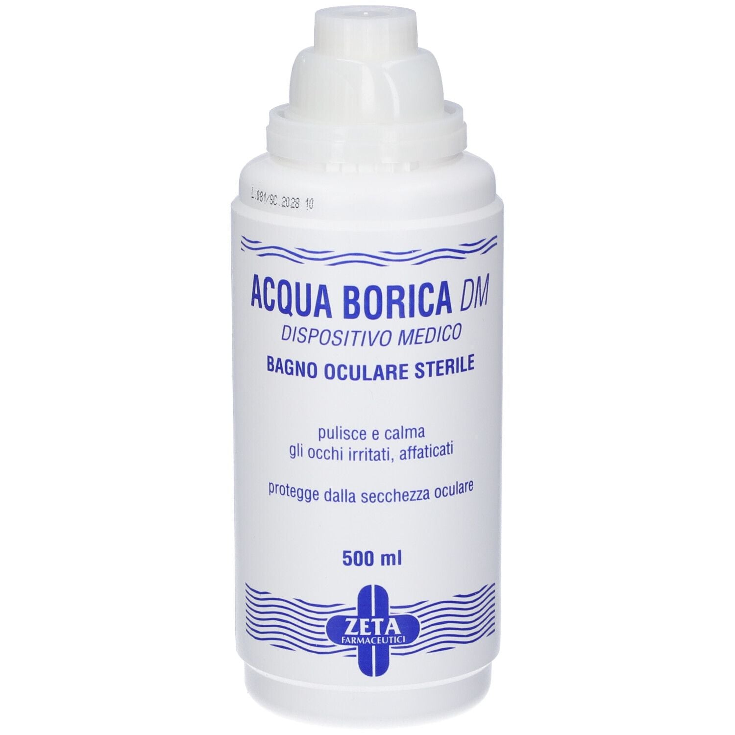 Acqua Borica Bagno Oculare Sterile 500ml