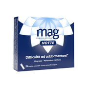 Mag Notte Integratore a base di Melatonina, Magnesio e Griffonia Dormire Bene, Favorire Rilassamento e Qualità Sonno 24 bustine-12